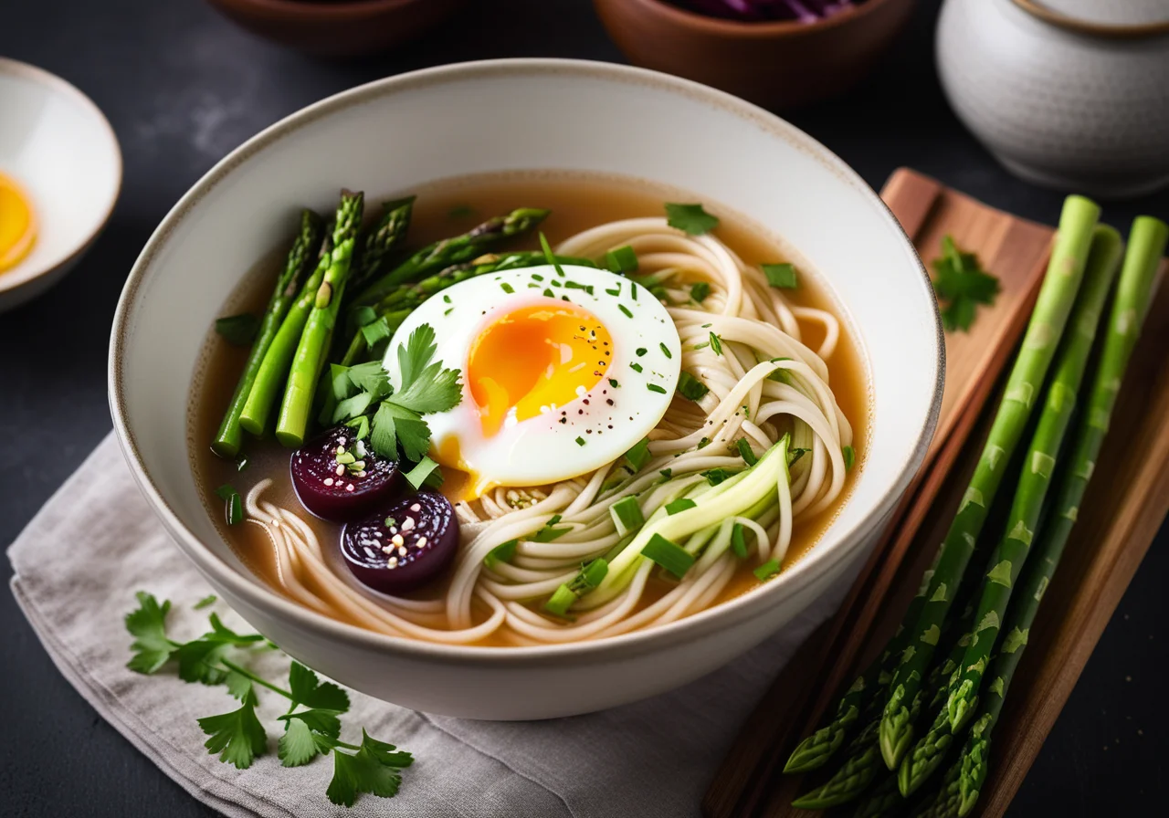 Asian Vegetable Noodle Soup