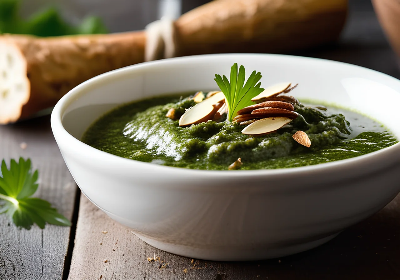 Wild Garlic Pesto with Nettle
