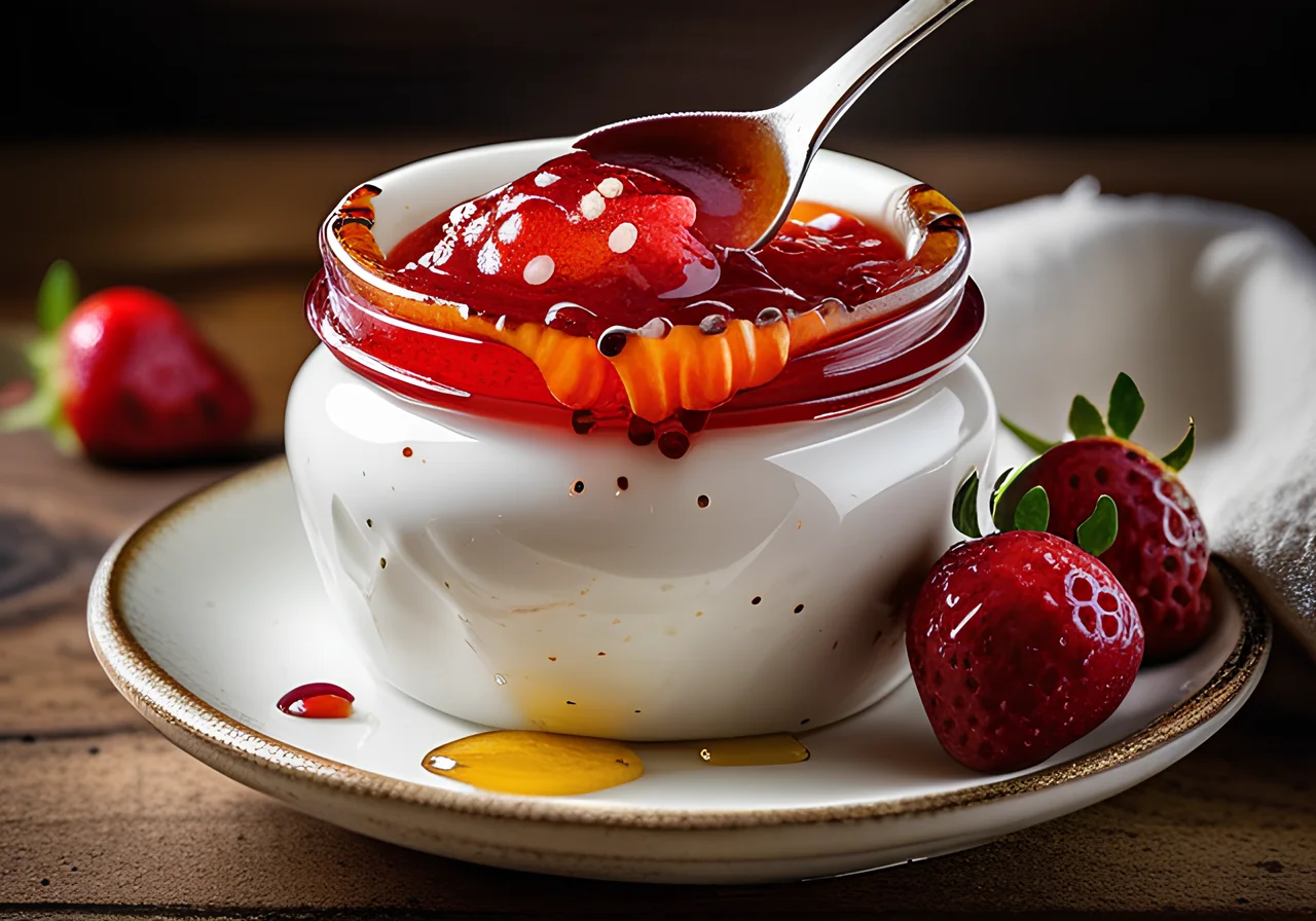 Strawberry Jam with Agar‑Agar