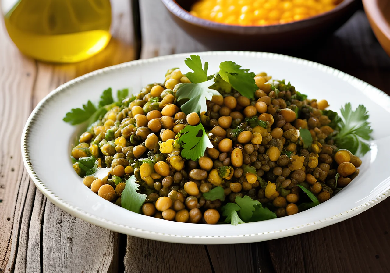 Indian Lentil Salad