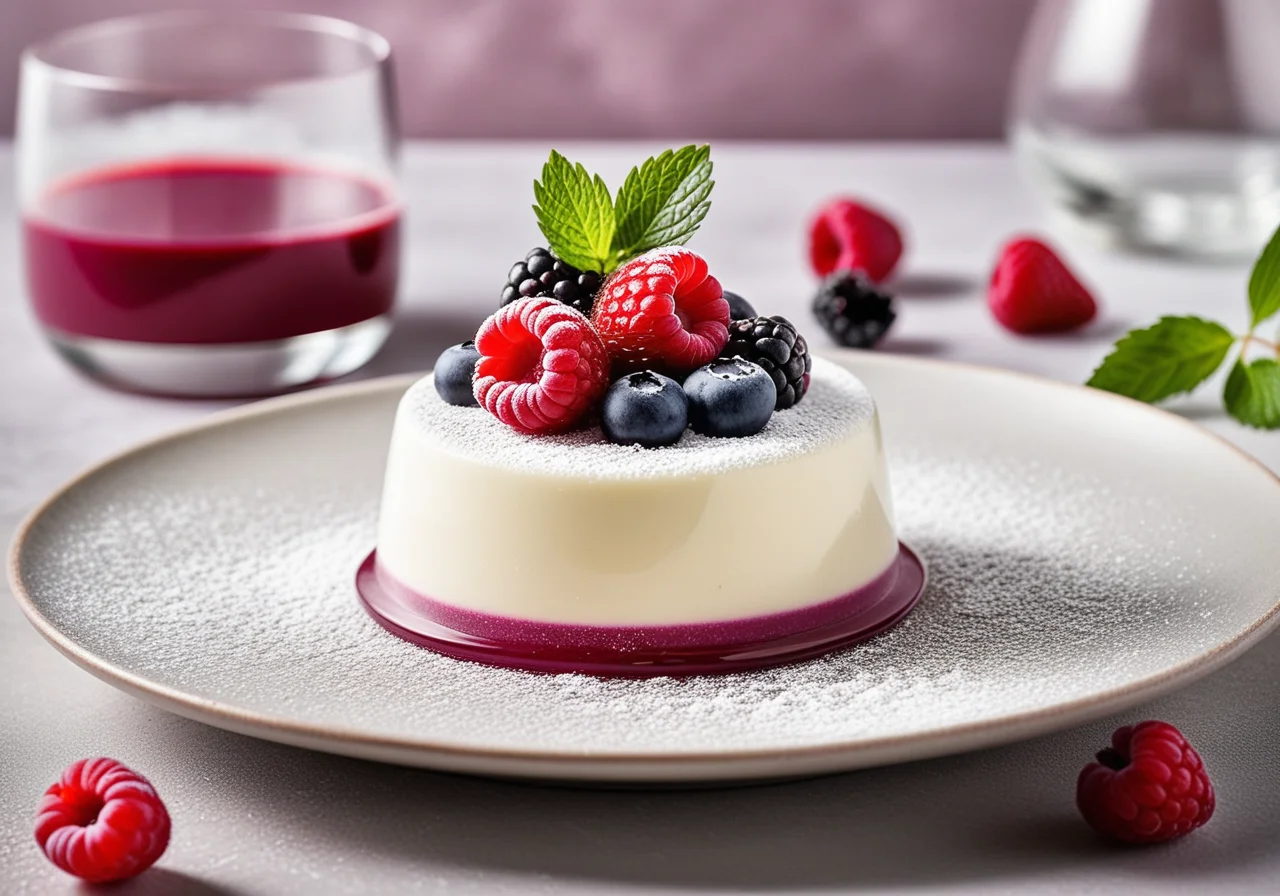 Forest Berry Panna Cotta