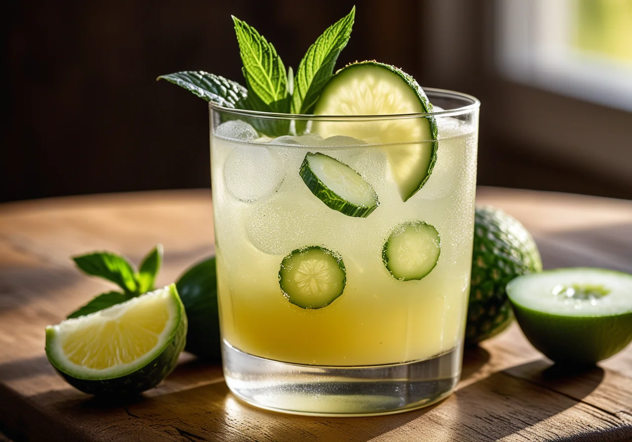 Pineapple Cucumber Juice