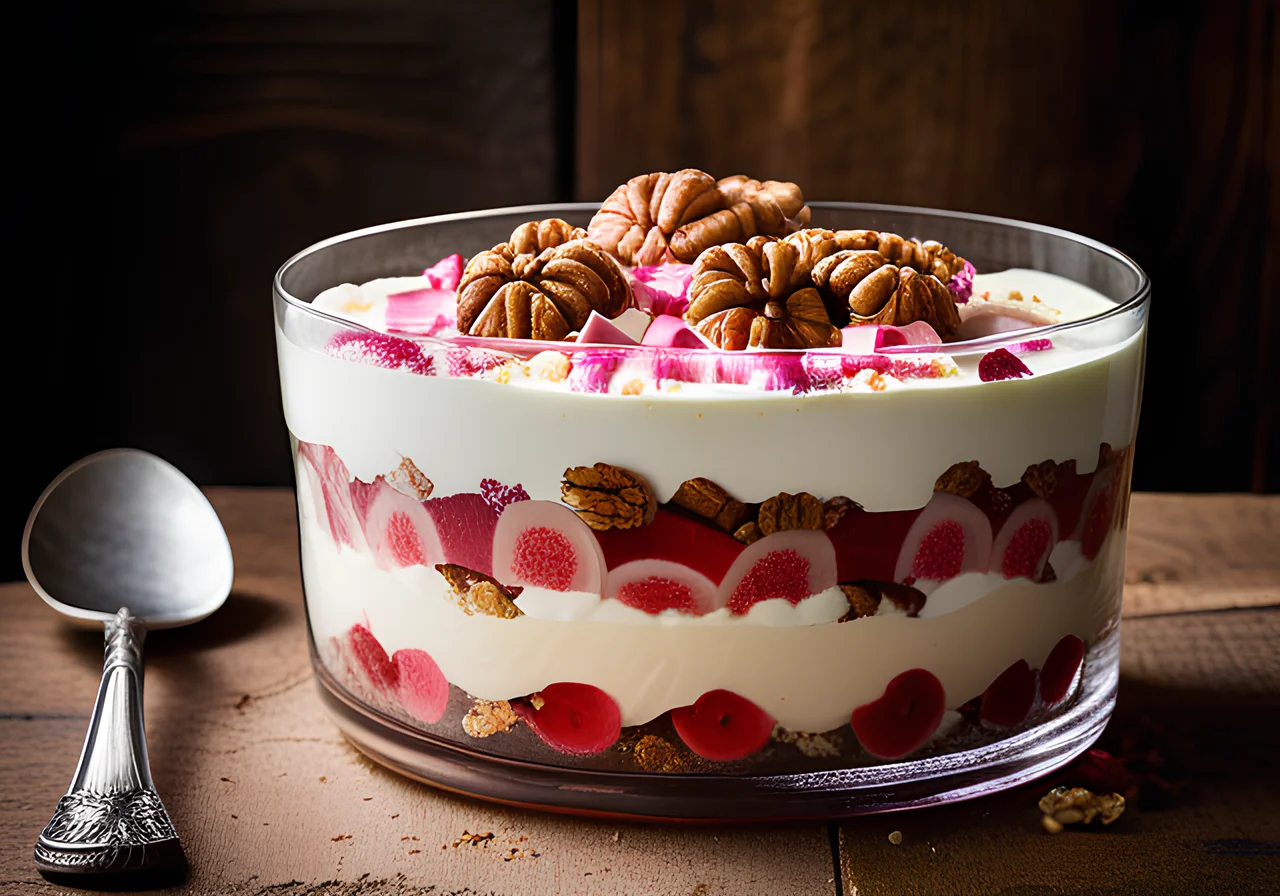 Rhubarb Trifle