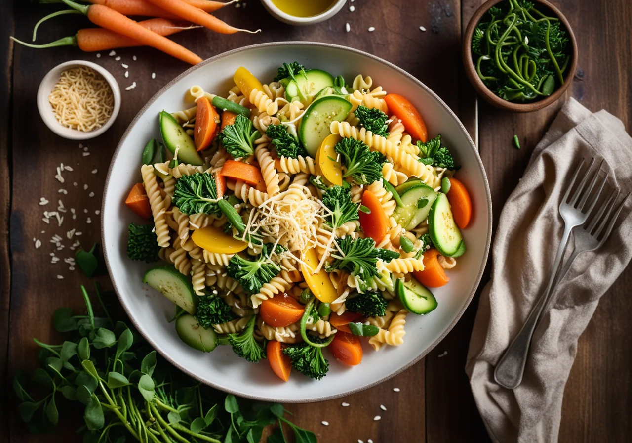 Fusilli with Vegetables