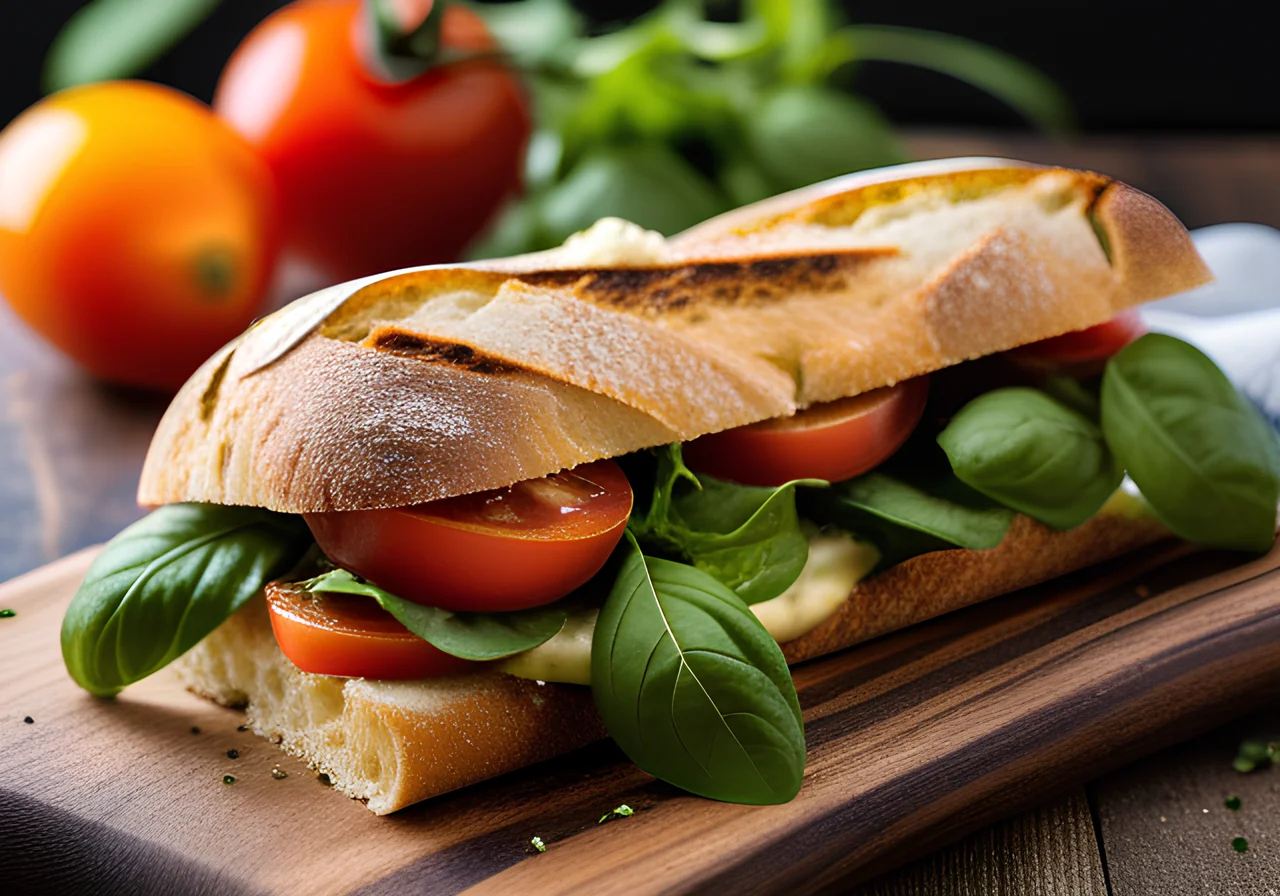 Avocado Tomato Sandwich