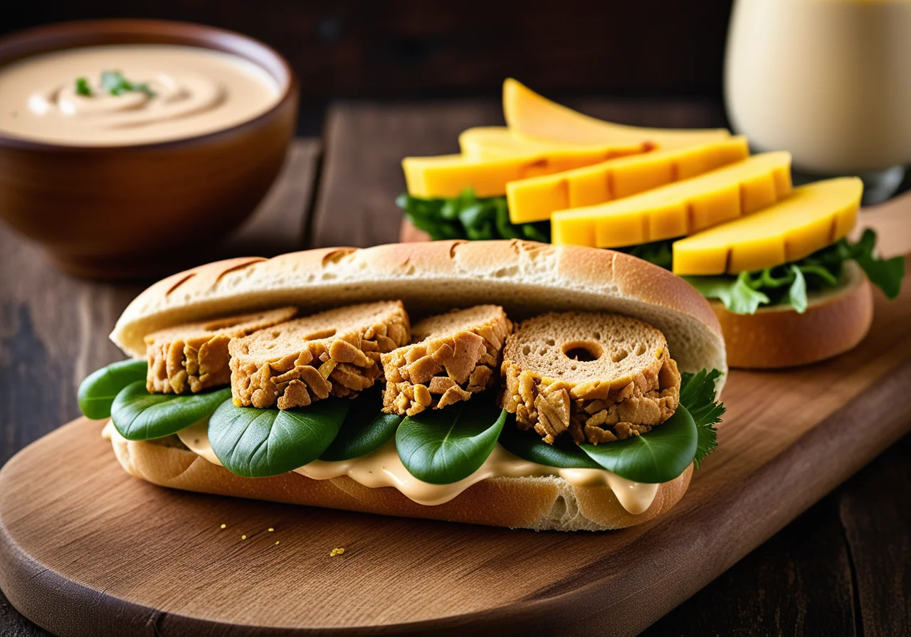 Chicken Toasted Bread Sandwich