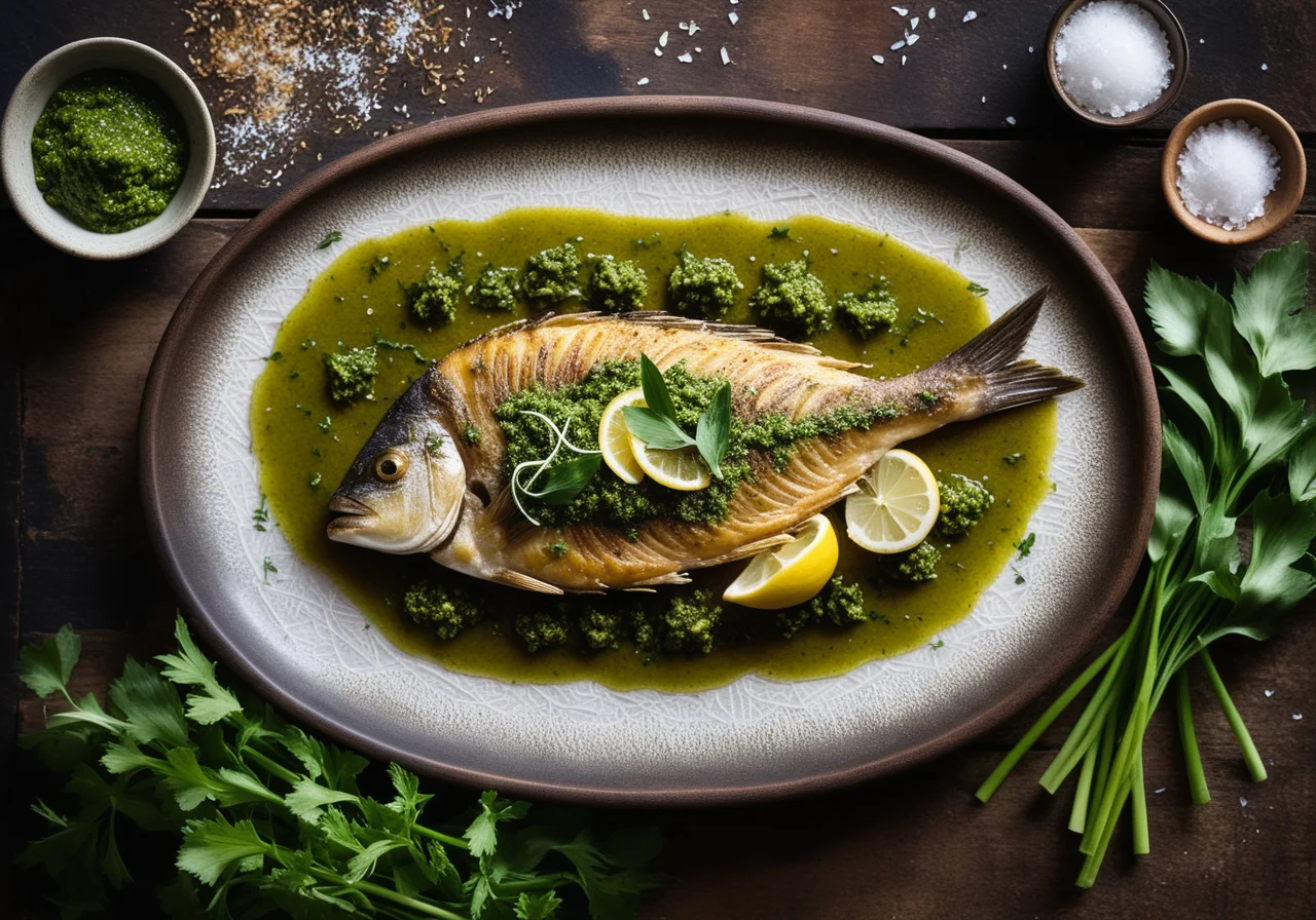 Pan‑fried Dorade