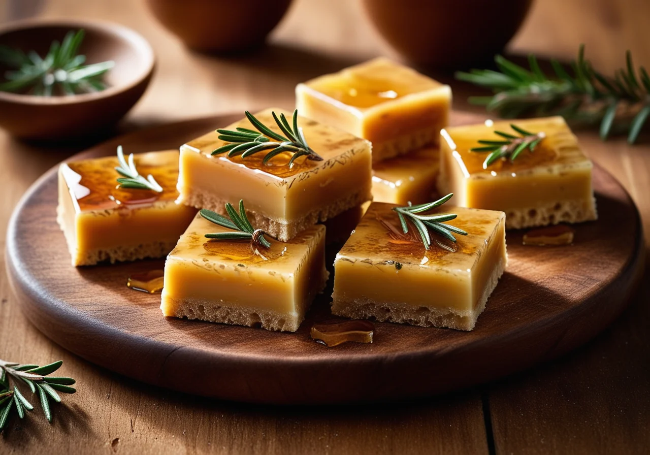 Christmas Rosemary Squares