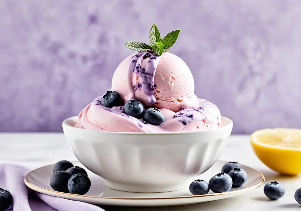 Berry Yogurt Ice Cream