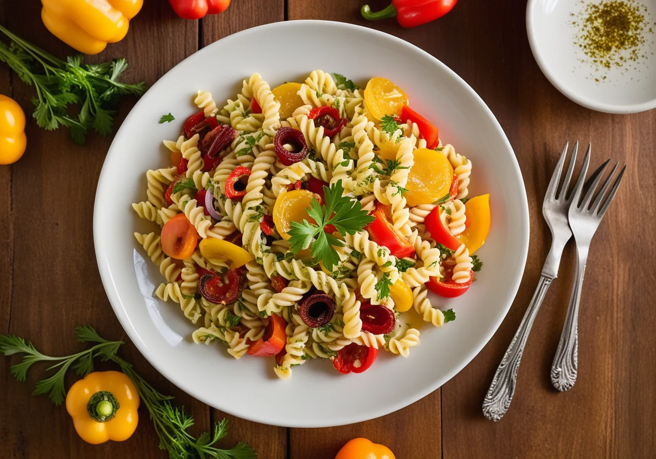 Pasta Salad with Sun-Dried Tomatoes