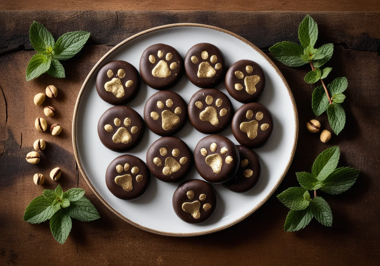 Chocolate Paw Prints
