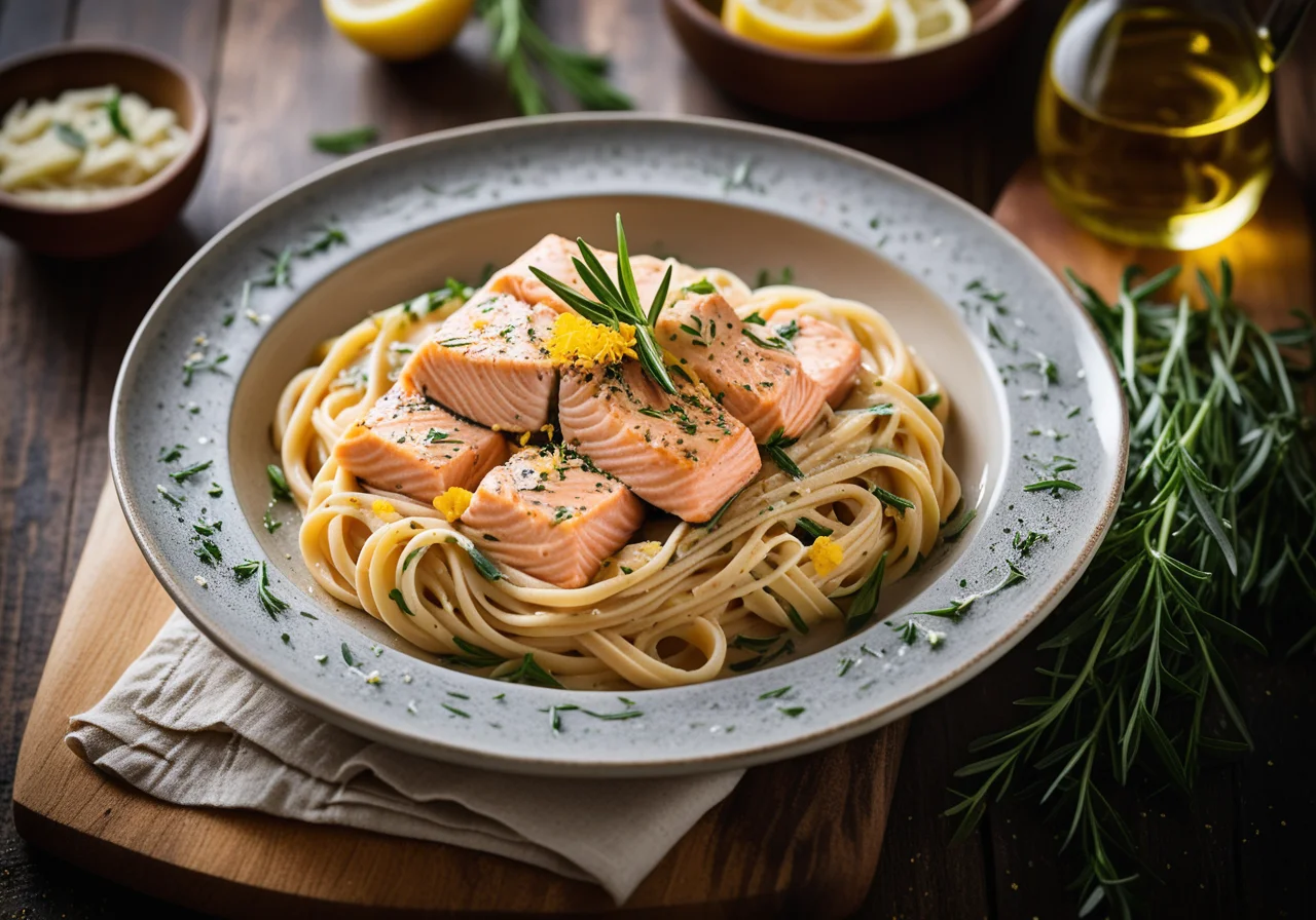 Pasta with Salmon