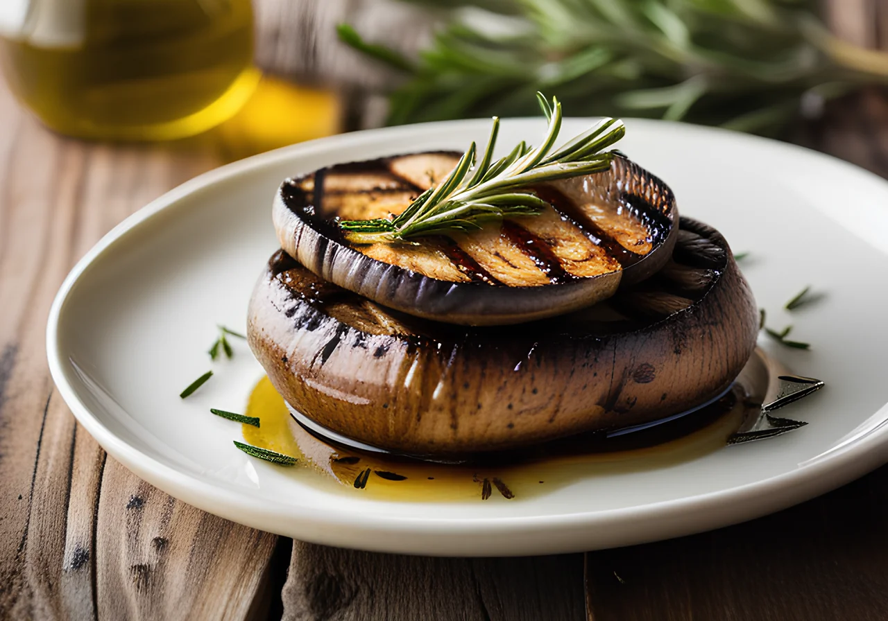 Large Grilled Mushrooms
