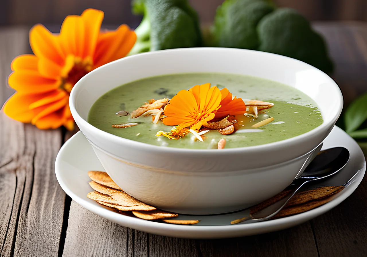 Creamy Broccoli Coconut Soup