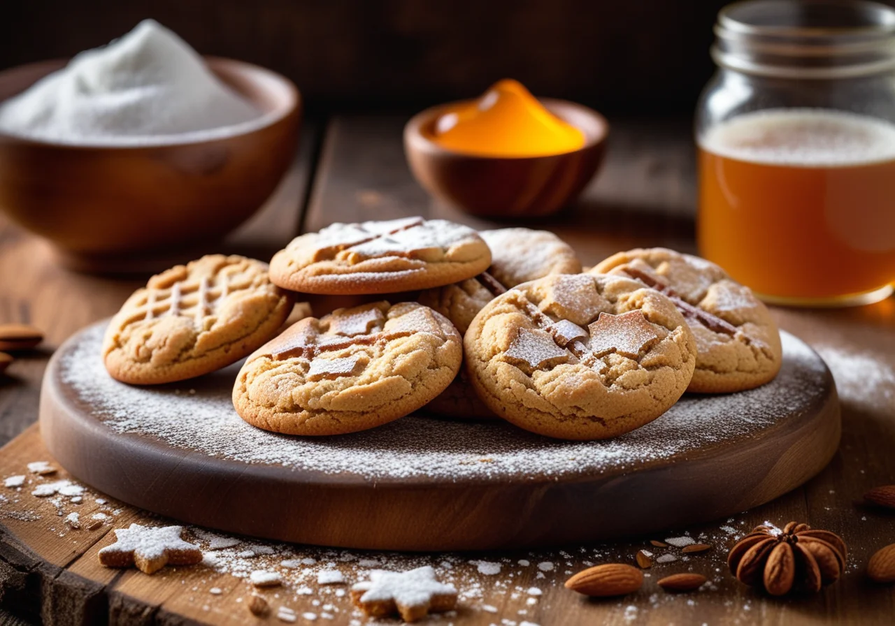 Almond Honey Cookies