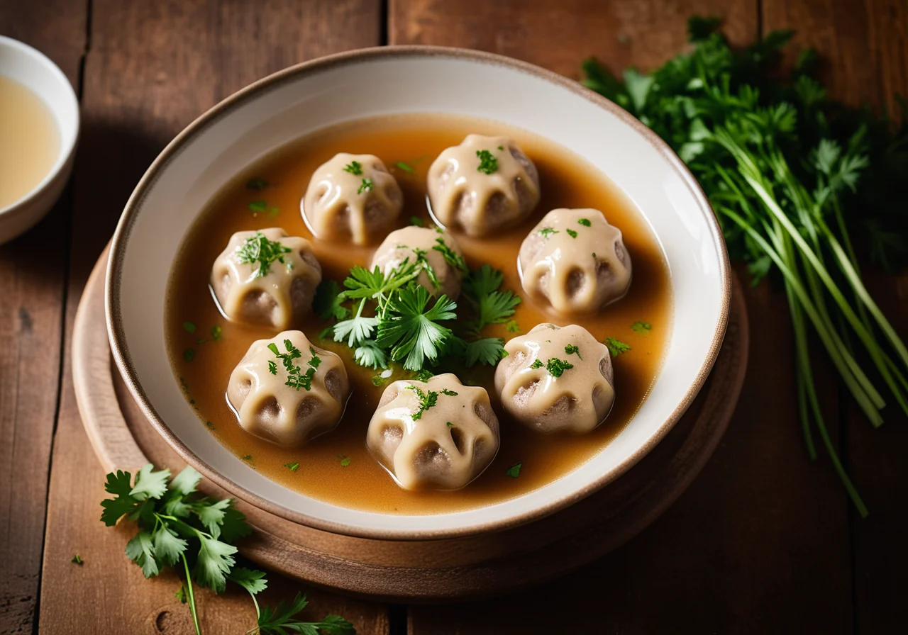 Soup with Liver Dumplings