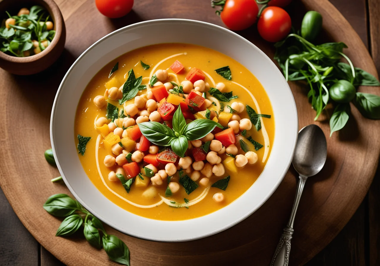 Vegetable Chickpea Soup