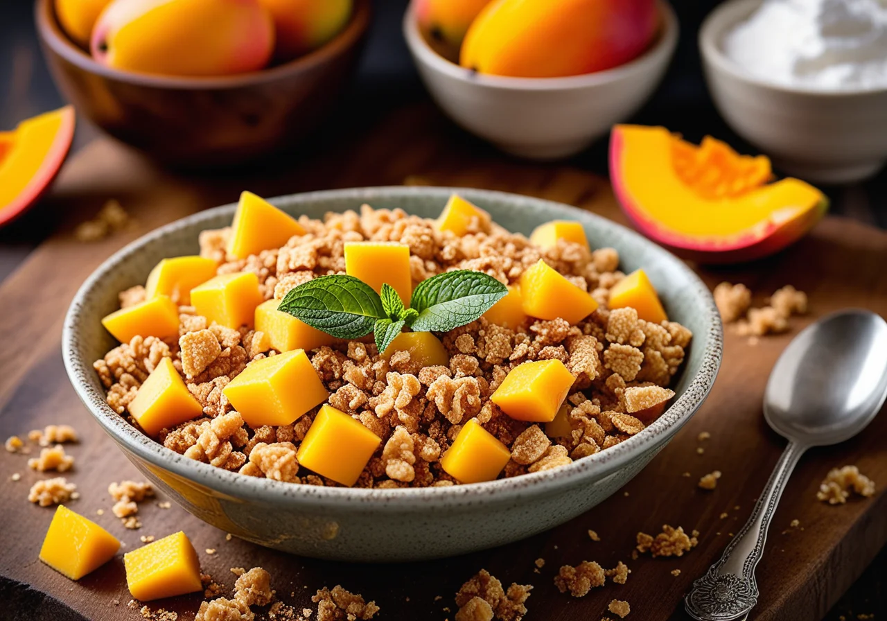 Mango Crumble