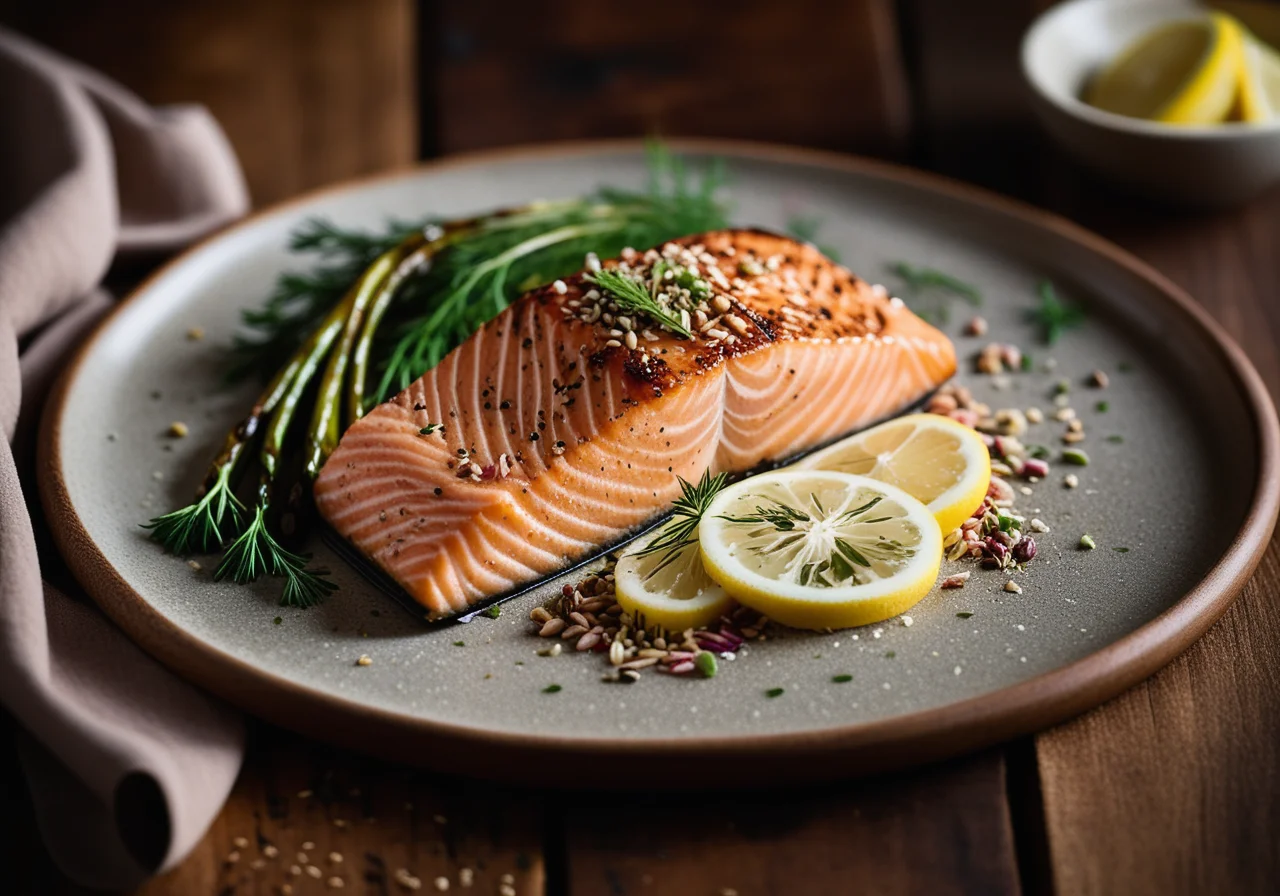 Salmon Fillet with Fennel