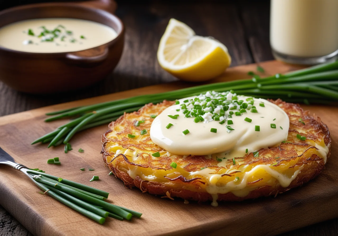 Rösti with Goat Cream Cheese