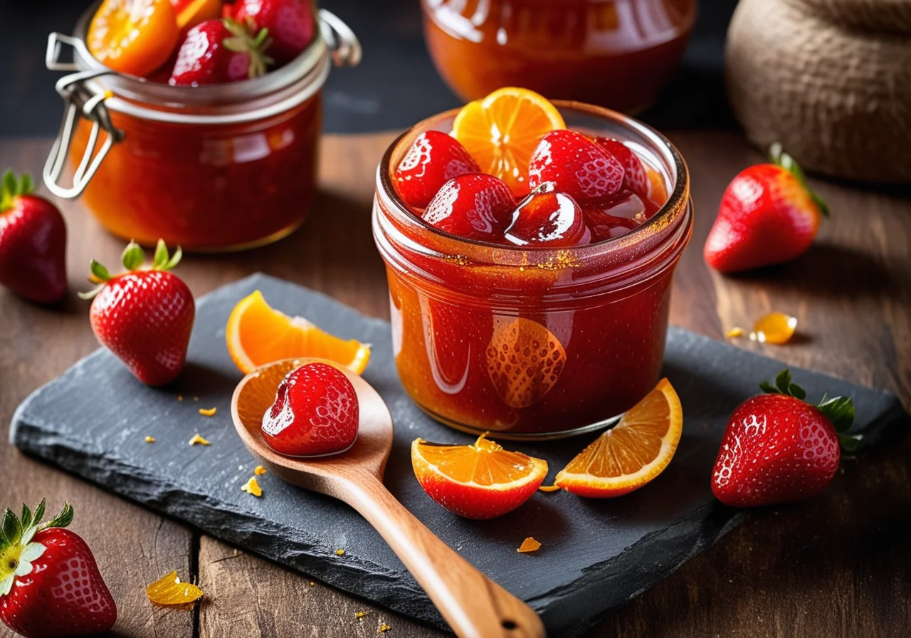 Strawberry Orange Marmalade