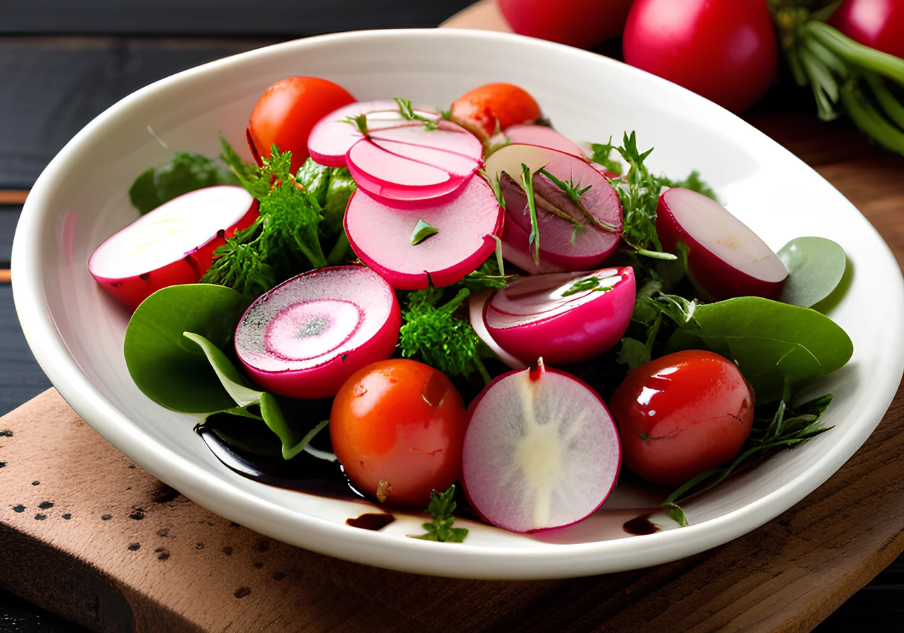 Simple Colorful Salad