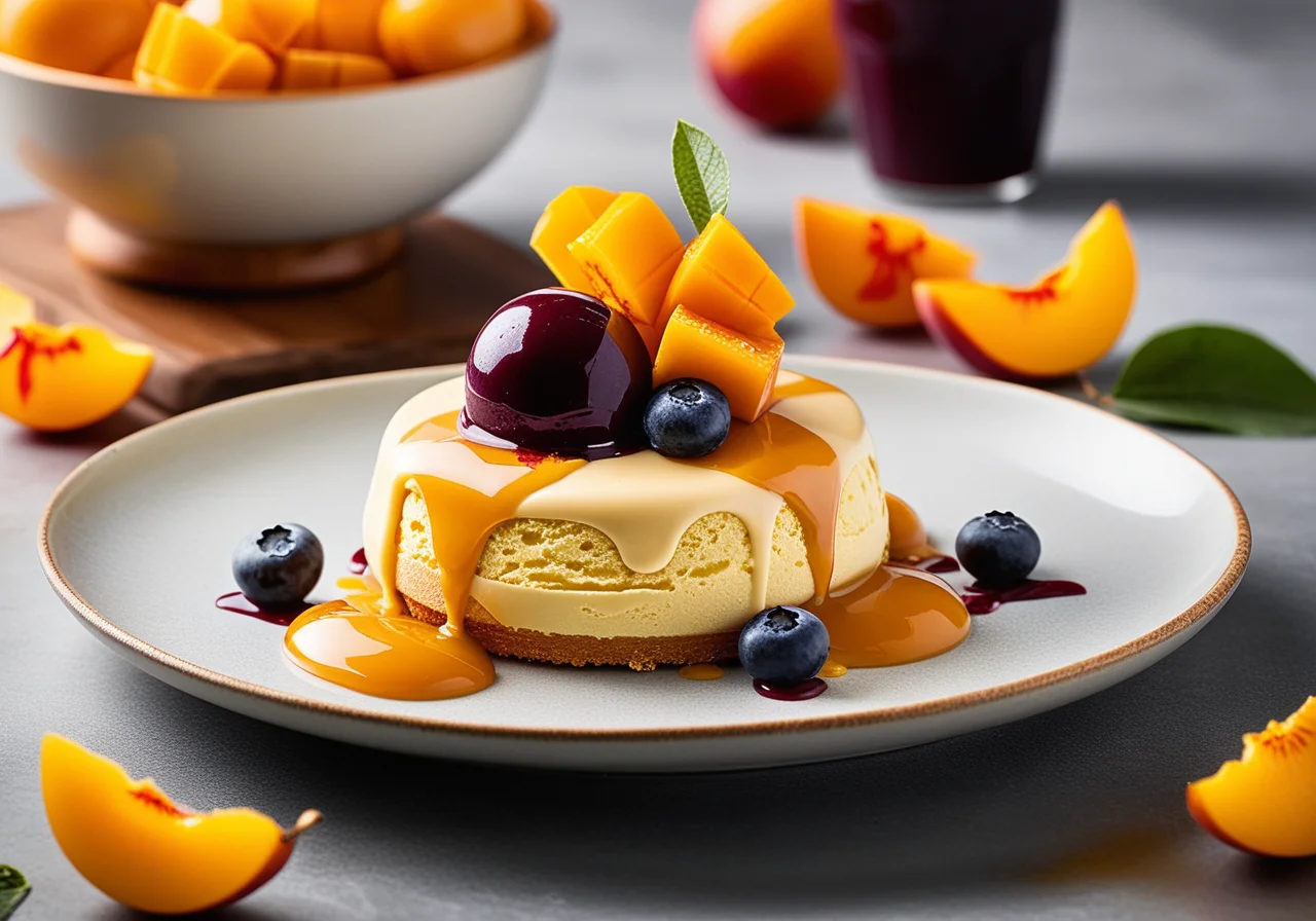 Mango Ice Cream with Plinsen