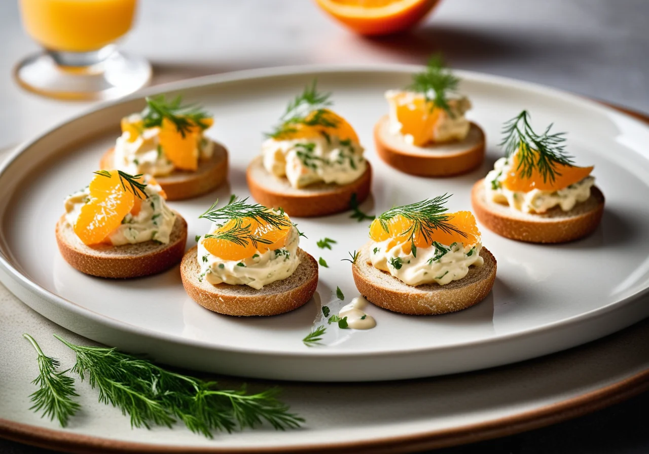 Crab Canapés