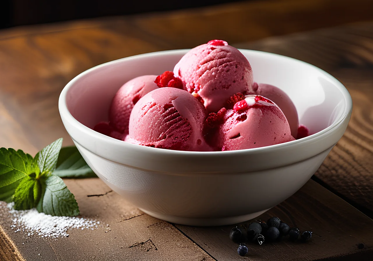 Quick Berry Ice Cream