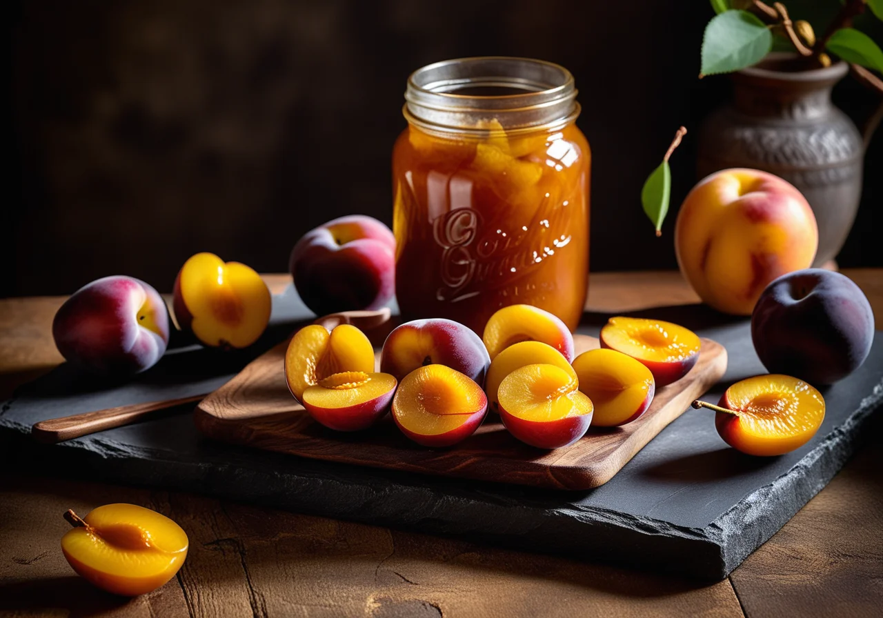 Plum Ginger Confiture