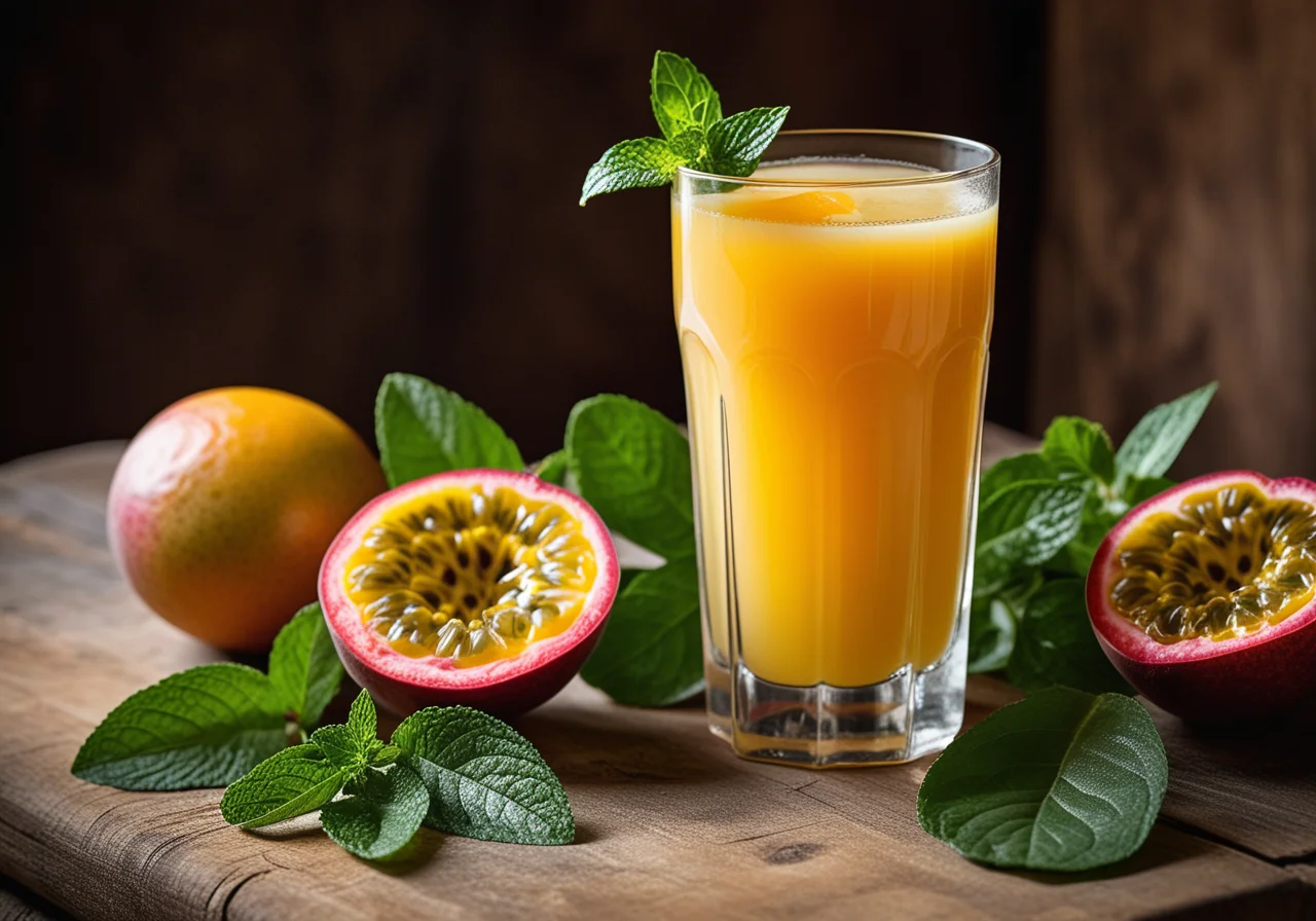 Orange Passion Fruit Juice