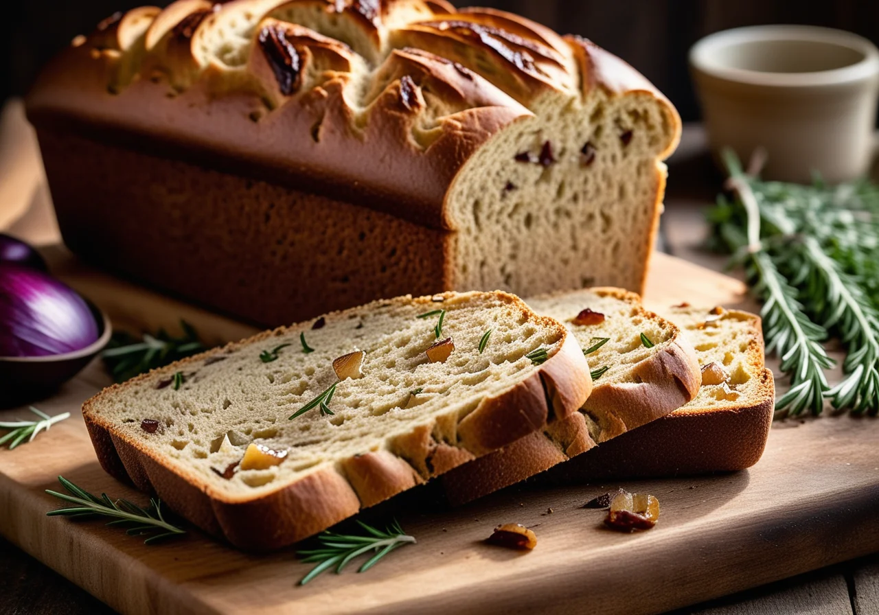 Caraway Bread with Onion