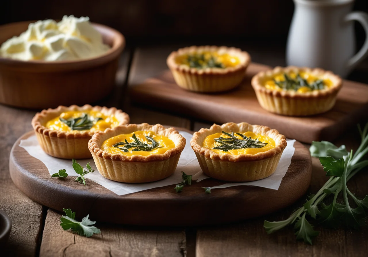 Small Vegetable Quiches