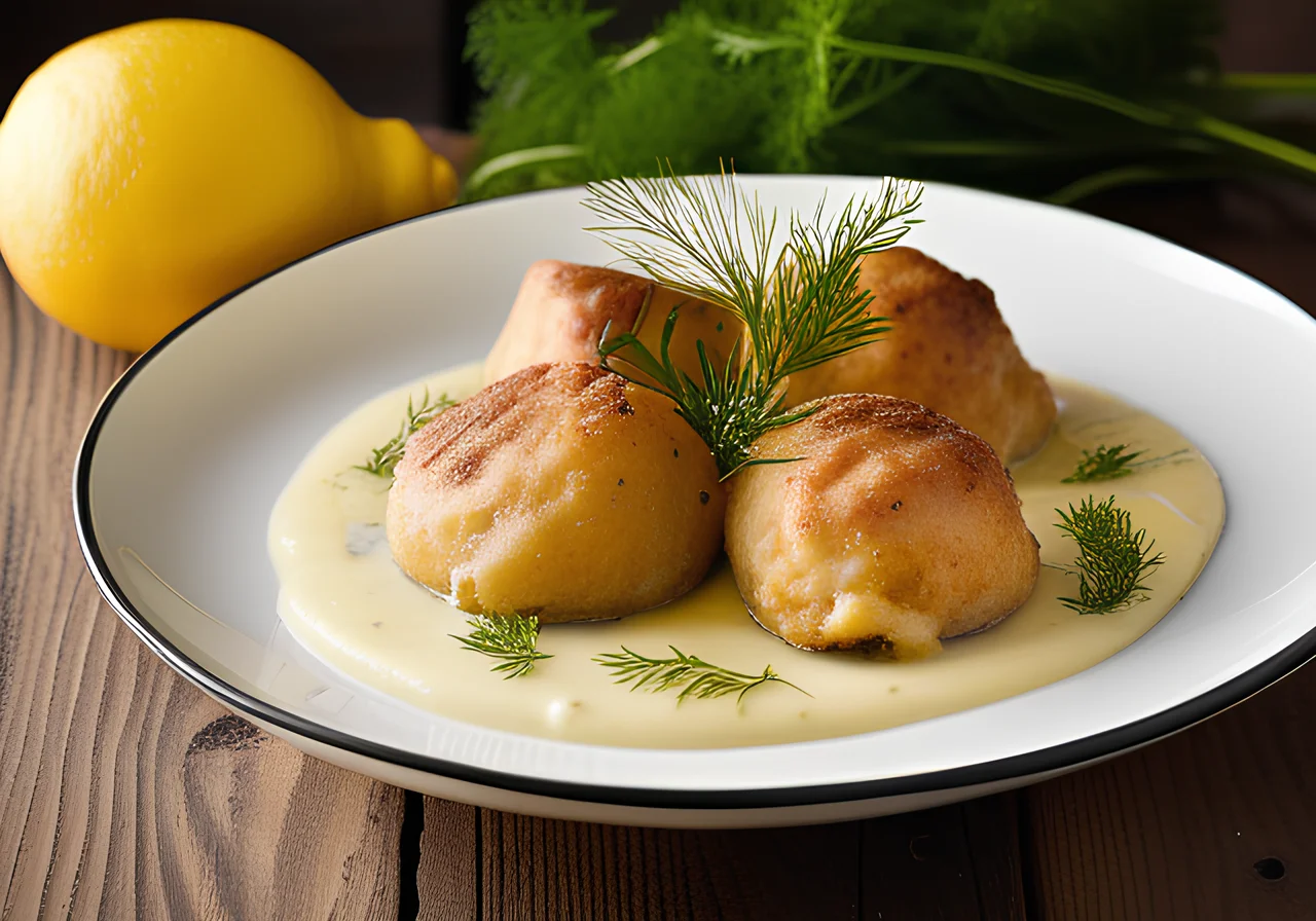 Königsberger Klöpse with Lemon