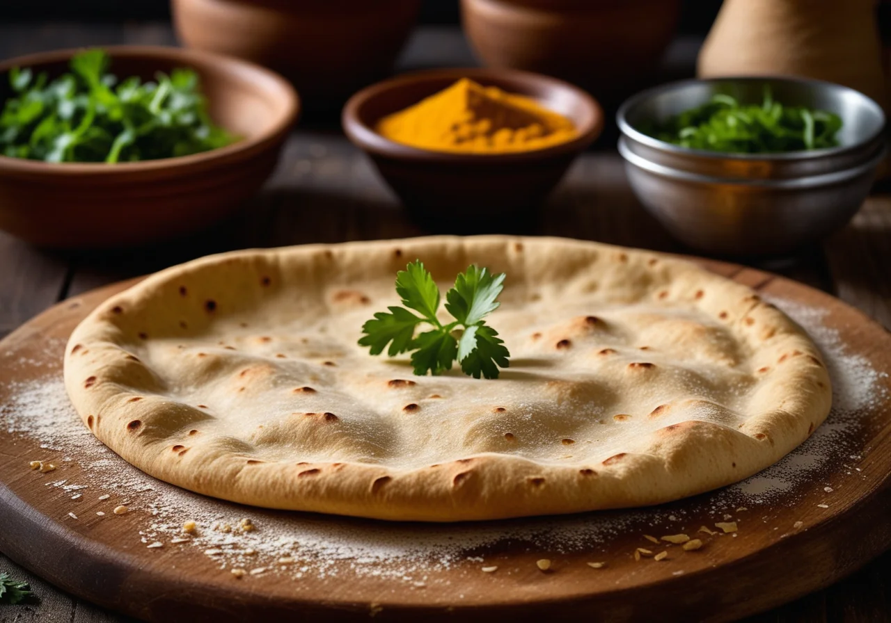 Flatbread in Indian Style (Chapati)