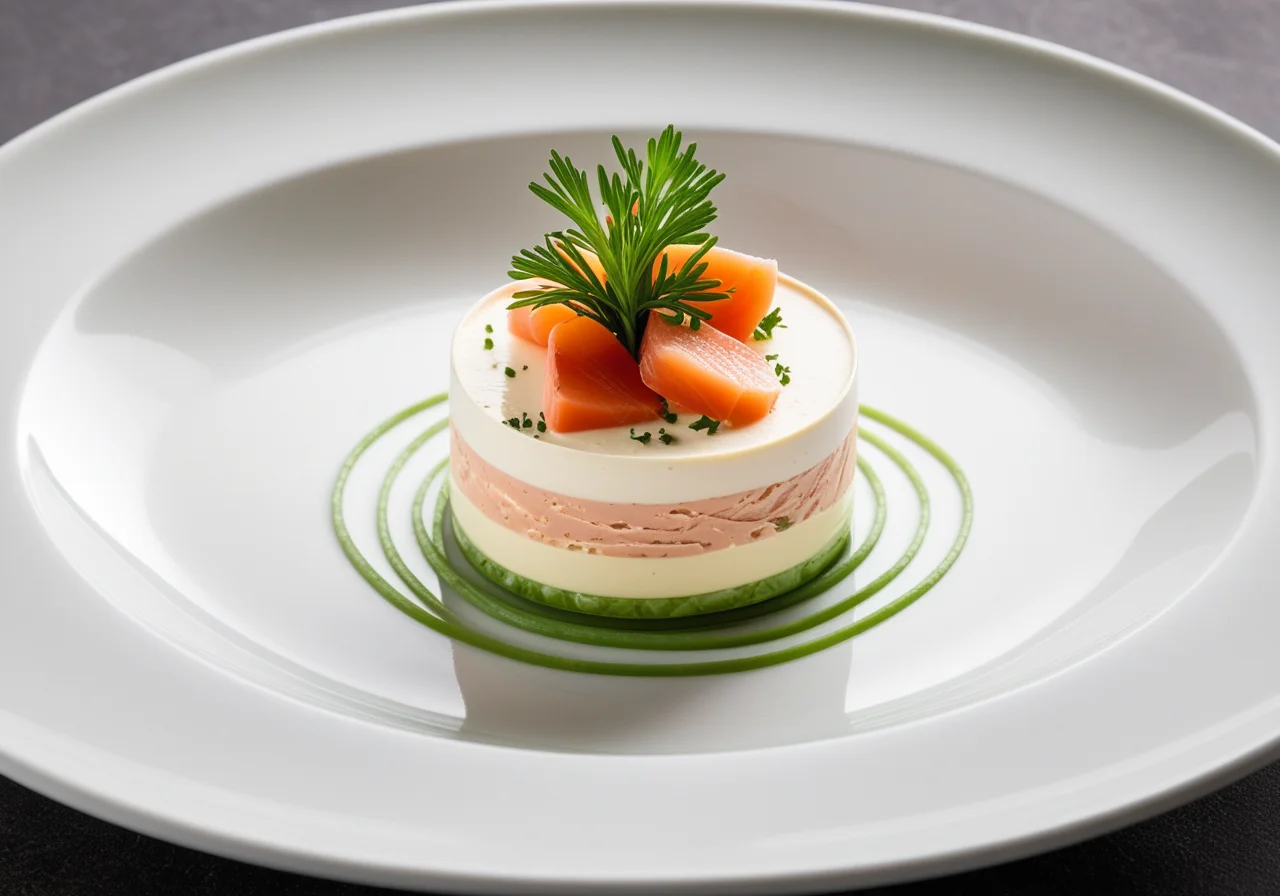 Salmon Cream and Goat Cheese