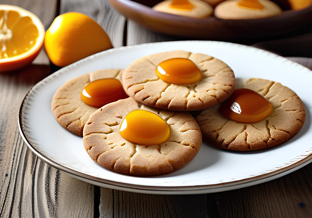 Spiced Shortbread Cookies