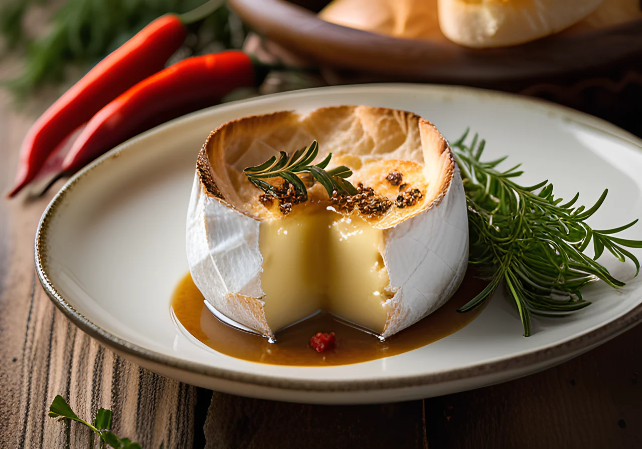 Oven-Baked Camembert