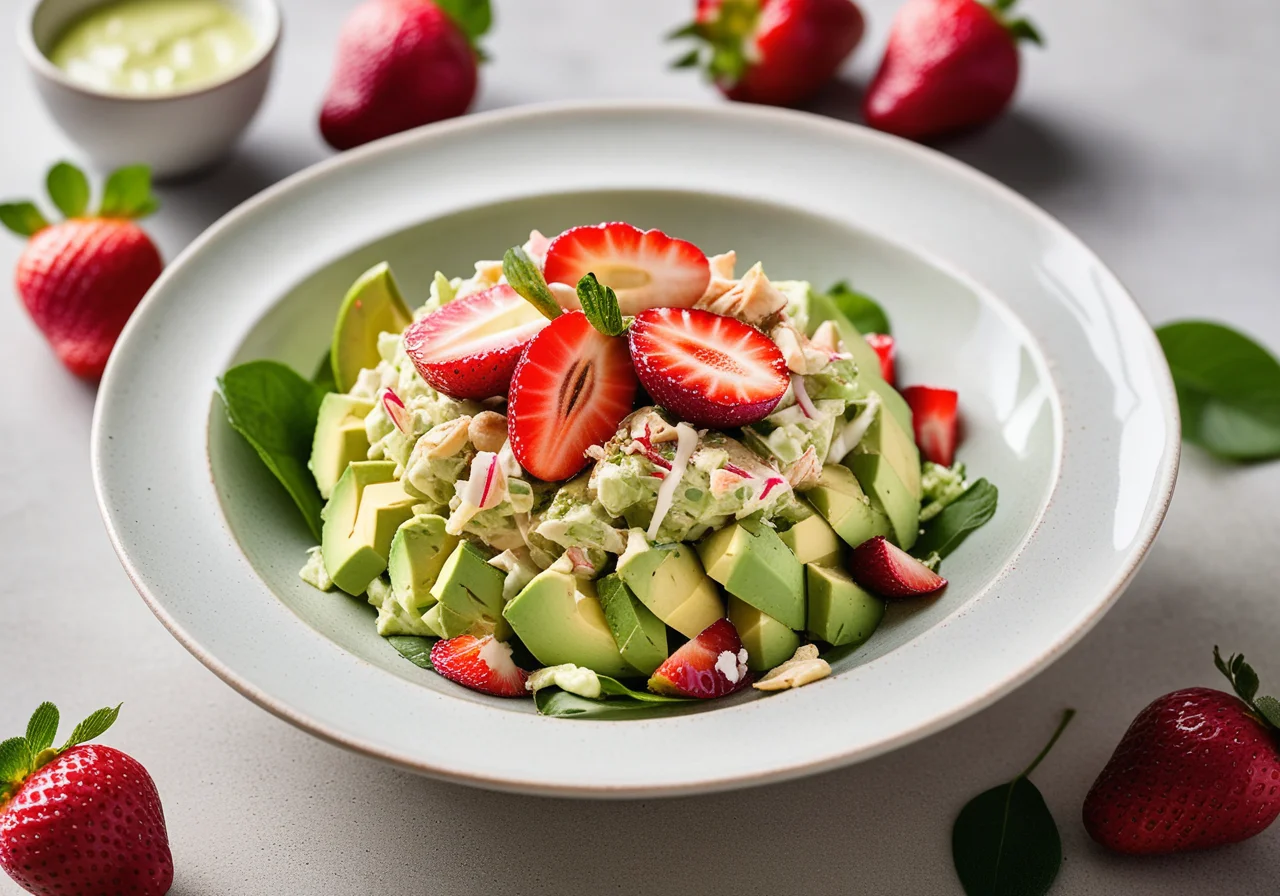 Avocado and River Crab Salad
