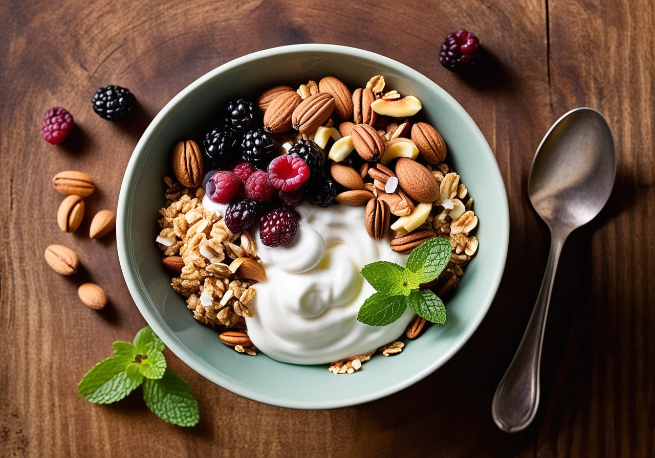 High-Fiber Bowl with ACTIVIA Greek Style