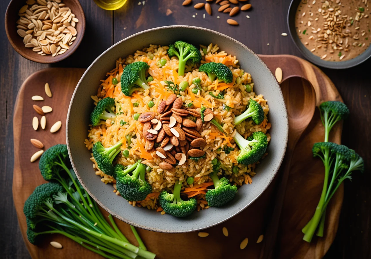 Broccoli-Carrot Rice