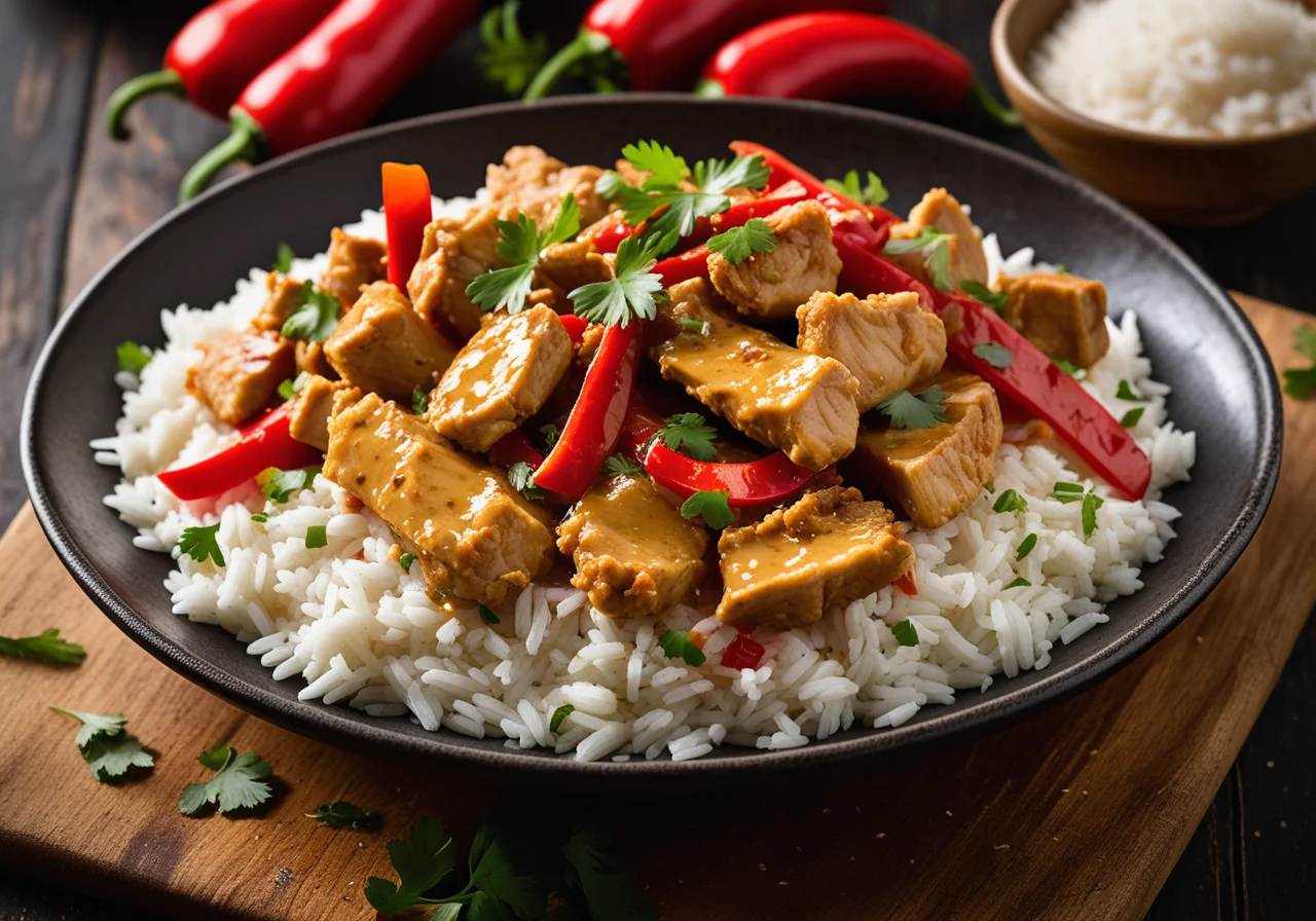 Chicken Breast Fillet in Curry Sauce