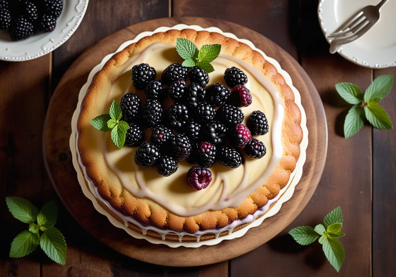 Grandma's Blackberry Cake