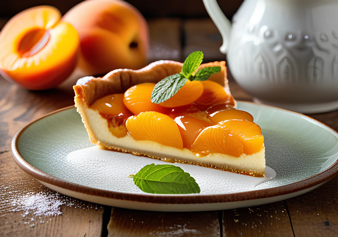Apricot Yogurt Tart