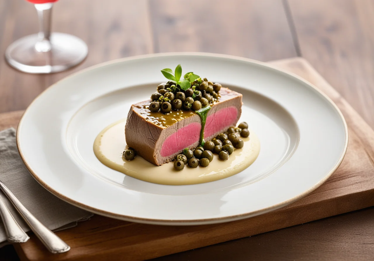 Veal with Capers and Tuna Sauce (Vitello Tonnato)