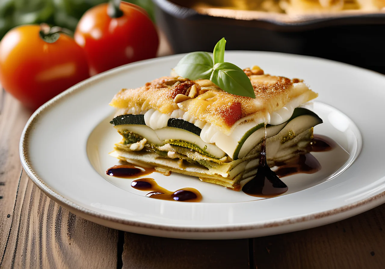 Lasagna with Two Fillings