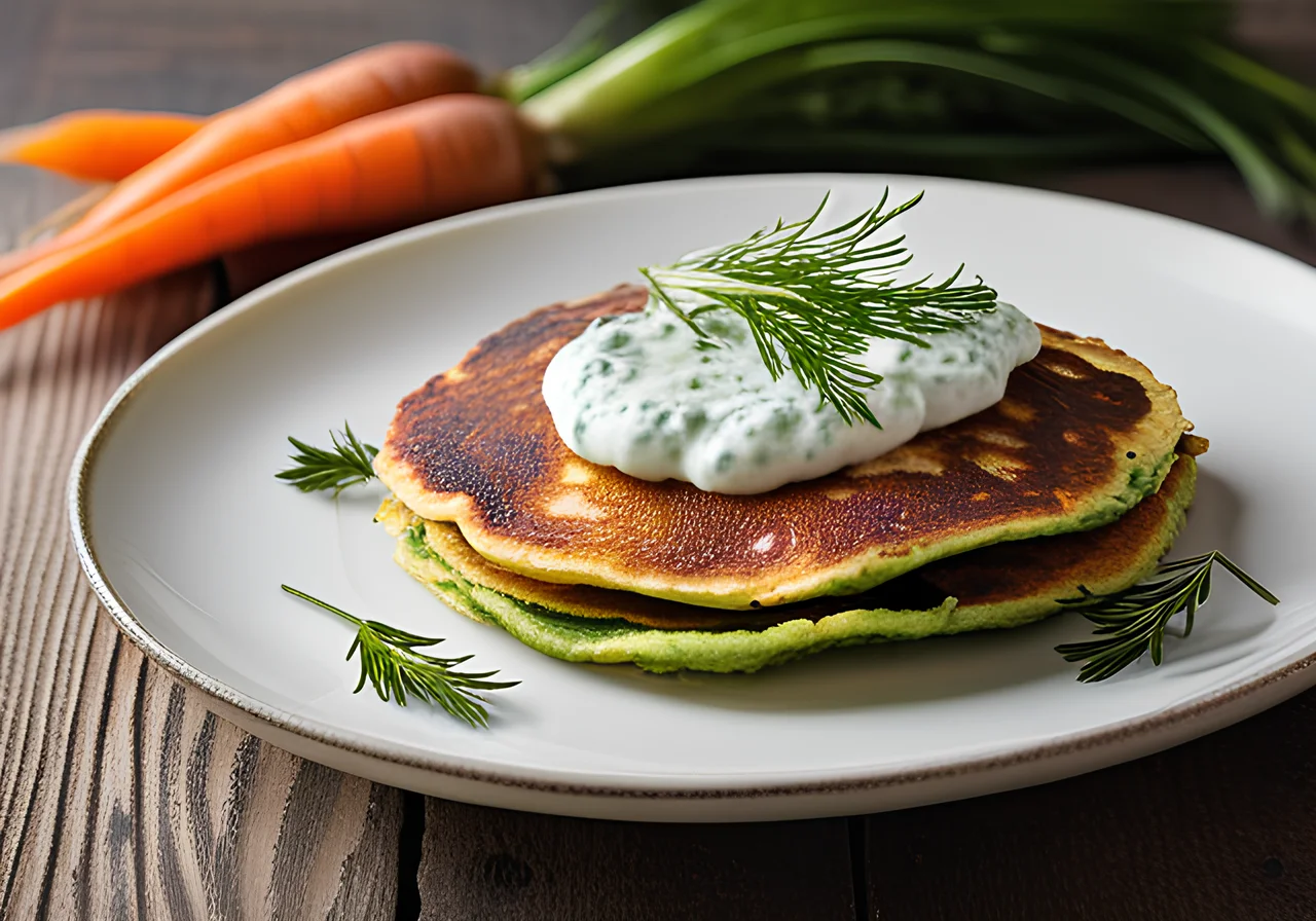 Low-Carb Vegetable Pancakes