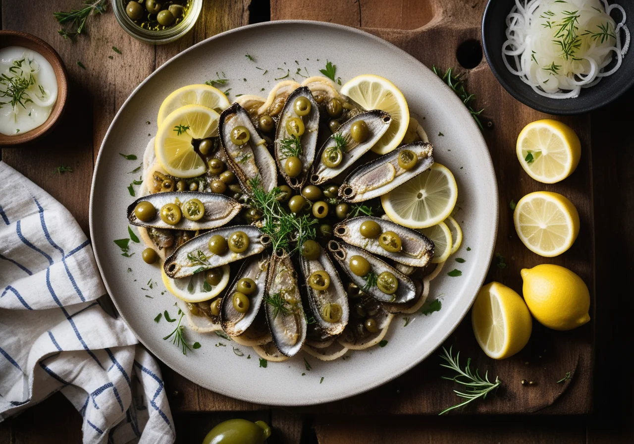 Oil Sardines with Capers