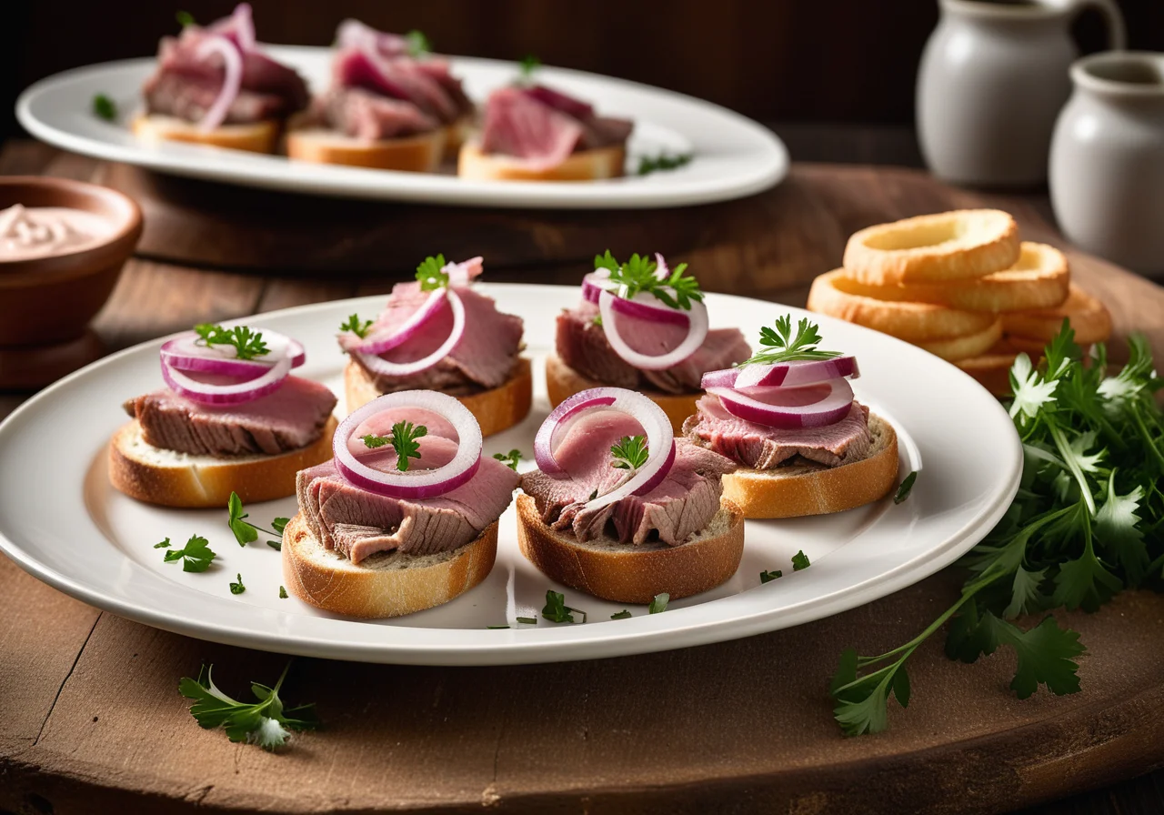 Roastbeef Canapés