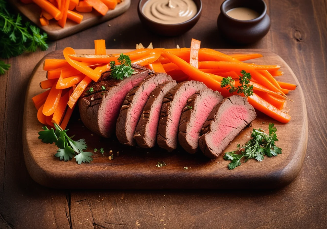 Rinderfilet mit Champignonsauce